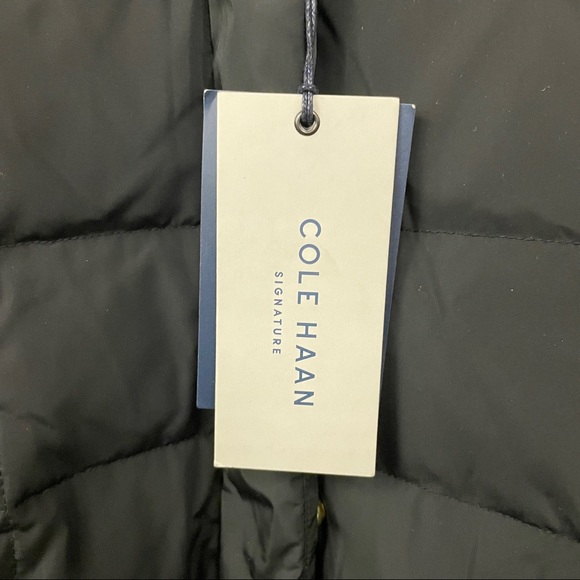 COLE HAAN Hooded Puffer Coat black - Picture 10 of 13